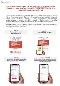 Алгоритм обращения на горячую линию